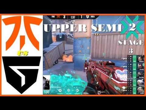 EPIC ! FNATIC vs Giants | All HIGHLIGHTS | UPPER |  VCT 2021 Challengers 2 EU Stage 3 | Main Event.