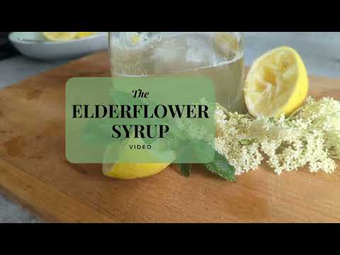 Elderflower Syrup Recipe - Homemade Liquid Sunshine