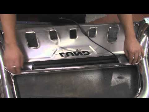 How To Install Lund Bull Bar w Built in LED Light Bar Dodge Ram Part 1