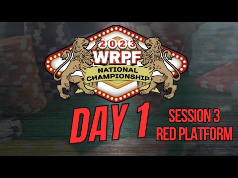 WRPF Professional Powerlifting Championship - 2023 National Championship - Day 1 - Session 3 - Red