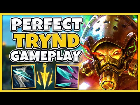 Perfect Season 12 Tryndamere Gameplay (15 Minute Top Lane Stomp) - League of Legends