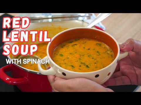 How to Make Red Lentil Soup | Supa od Crvenog Sočiva| VEGAN SOUP