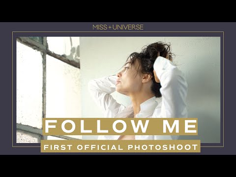 PRIMEIRA FOTOSHOOT OFICIAL de R'Bonney Gabriel como a 71ª Miss Universo | SIGA-ME | Miss Universo