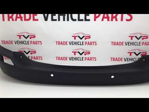 Fits Toyota Rav-4 2013-2016 Rear Bumper With Pdc Dark Gray video
