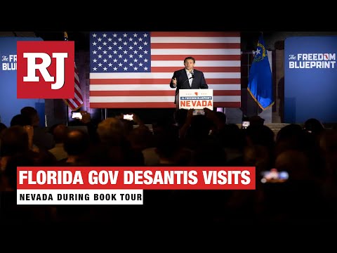 Ron DeSantis makes 'freedom blueprint' pitch during Las Vegas stop
