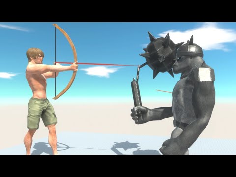 ARCHIE THE ARCHER vs SAME SIZE EVERY UNIT - Animal Revolt Battle Simulator