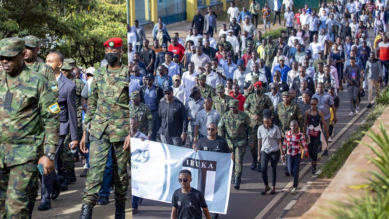 Kicukiro Live:urugendo rwo kwibuka kunshuro ya 29|ni amarira gusa byahabereye