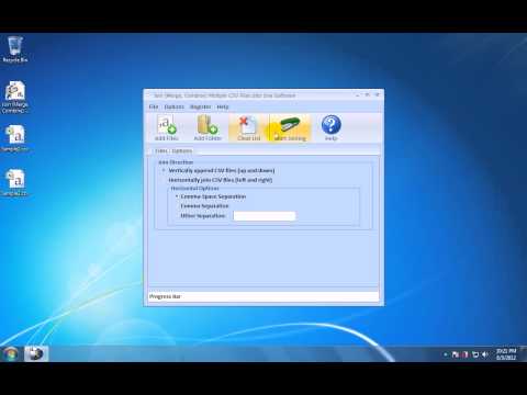 Join Multiple CSV Files Into One Software
