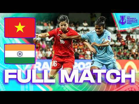 Vietnam vs India | Full Match | AFC Women's Asian Cup™ 2026