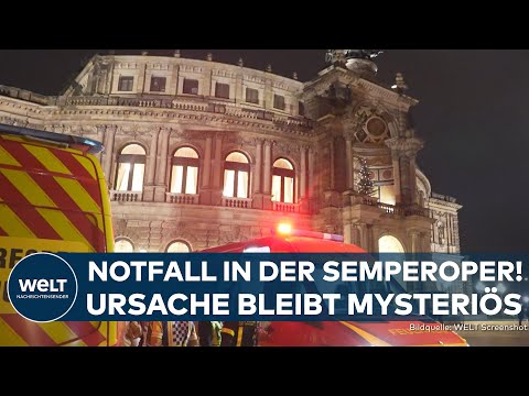 Video Thumbnail: DRESDEN: Rettungseinsatz in der Semperoper! Besucher klagen über Gesundheitsprobleme
