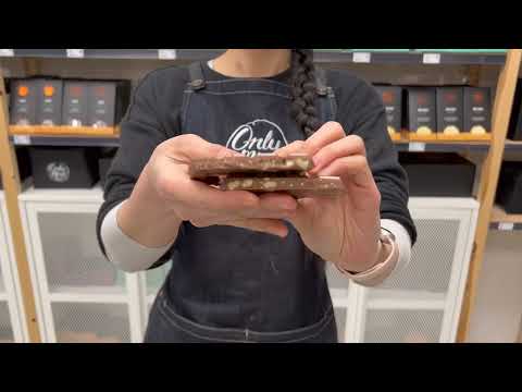 How We Make Hazelnut Chocolate Bars - Only Mine Chocolate Factory