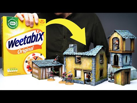 Make the Best & Free! Table Top Terrain