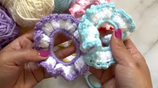Easy Crochet Scrunchie Tutorial for Beginners | Quick & Cute Hair Accessory DIY