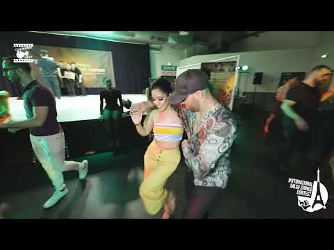 Fadi Fusion & Brianna Rios - social dancing @ International Salsa Shines Contest Paris