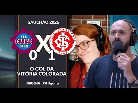 MARCELO DE BONA NARRA O GOL DE CAXIAS 0x1 INTER | 31/01/26