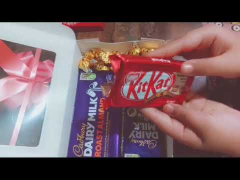 unboxing chocolate❤️❤️❤️