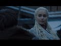 Game of Thrones 8x01 - Sansa meets Daenerys - Bran told Daenerys about Viserion