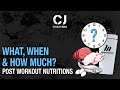 Post Workout Nutritions | What, How & Why