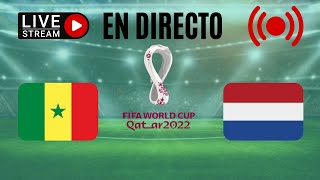 🔴 EN DIRECTO. SENEGAL-PAÍSES BAJOS (GRUPO A) Mundial de Qatar 2022