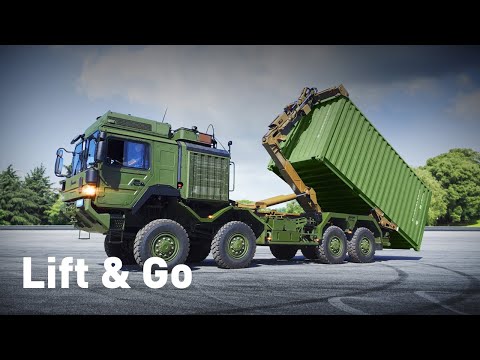 Rheinmetall presents Automated Load Handling System ALHS 2.0 on HX truck