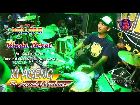 lagu KLASIK.... pasti masok cak met "RINDU BERAT" LIRIK - LALA WIDI NEW PALLAPA
