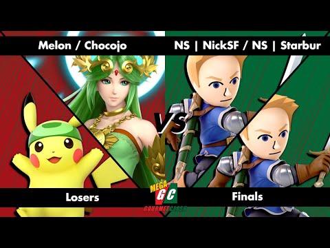 Mega Gourmet Clash #1 Doubles Losers Finals Chocojo & Melon vs Starbur & NickSF