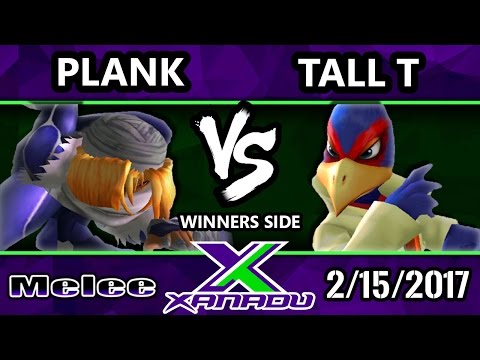 S@X 189 - Plank (Sheik, Marth) Vs. TallT (Falco) - SSBM Tournament - Smash Melee