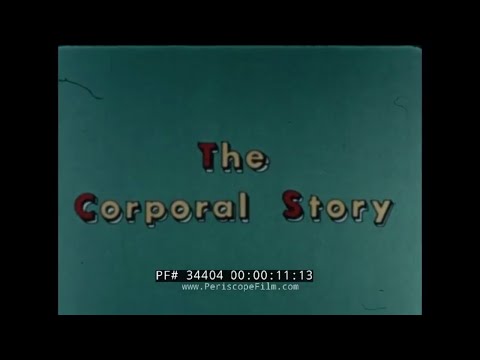 THE CORPORAL STORY  1956 JET PROPULSION LAB "GAG FILM"    MGM-5 CORPORAL GUIDED MISSILE 34404