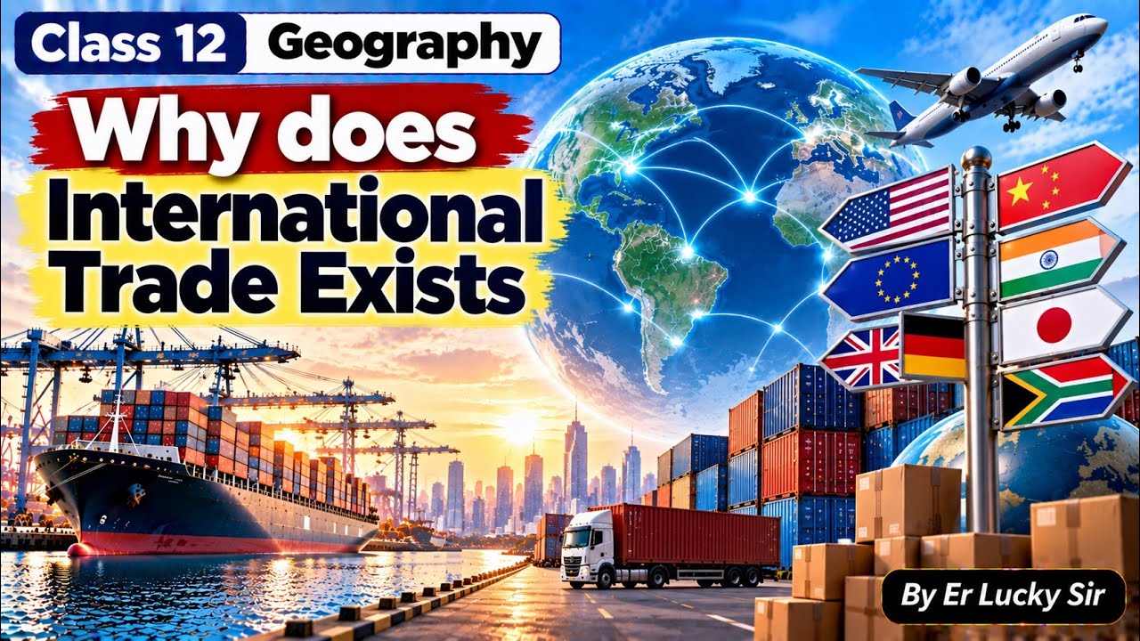 Why does international trade exist? Class 12 Geography