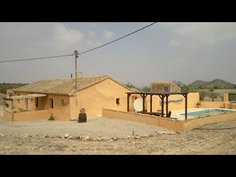 Detached 6 bed 4 bath Country House Tallante nr Cartagena for sale by Fuente Alamo Real Estate