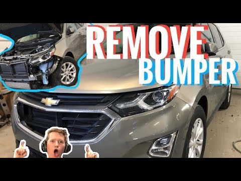 How To EASILY Remove 2018-23 Chevy Equinox Front Bumper in 5 MINUTES! EFFORTLESS Step by Step Guide