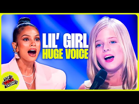 YOUNG Girls With HUGE VOICES On BGT! 🇬🇧