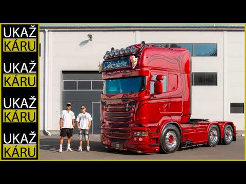 4K | ŽIVOT V KAMIONU | KDE JSOU NEJHORŠÍ POLICAJTI? | SCANIA R560 V8