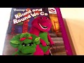 Barney S Round And Round We Go VHS Movie Collection