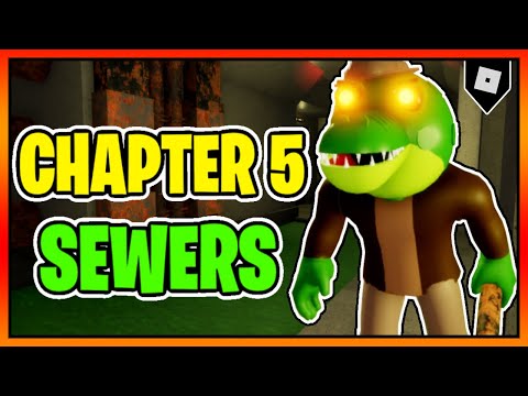 SEWERS ESCAPE - PIGGY BOOK 2 CHAPTER 5 [Full Walkthrough] || Roblox