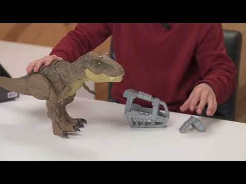 YouTube Star Juan Pierre Unboxes The Jurassic World Stomp 'N Escape T-Rex