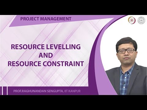 Resource levelling and resource constraint