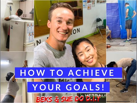 HOW TO ACHIEVE YOUR GOALS | Beks & Sue do DIY