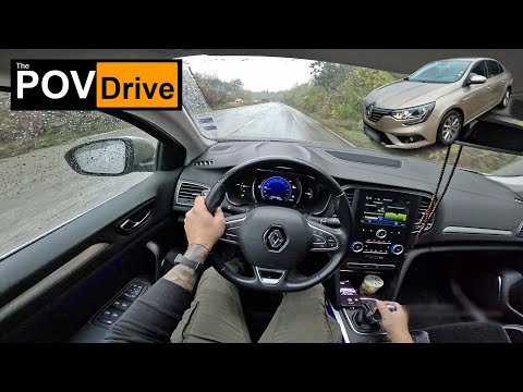 2017 Renault Megane IV Sedan 1.6 Energy dCi 130hp | POV Test Drive