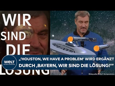 MARKUS SÖDER: "Völlig losgelöst..."! Bayerns Ministerpräsident geht in den Weltraum – auf Instagram