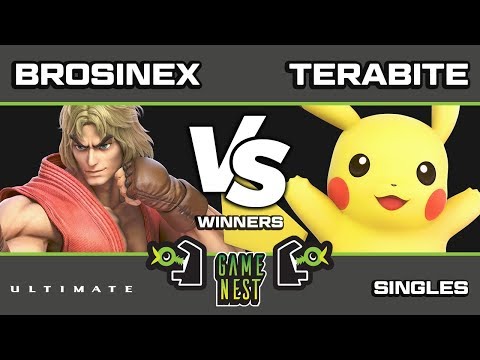 Game Nest Smash It Up: Brosinex (Ken) vs Terabite (Pikachu) - Winners Round 3