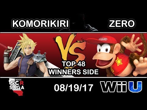 2GGC: SCR Saga - 2GG | komorikiri (Cloud) Vs. TSM | ZeRo (Diddy Kong) Top 48 Winners Side