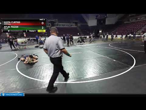 122 Lbs Champ. Round 1 - Aylin Pagan, Texas Vs Justa Curtiss, Montana 8c31