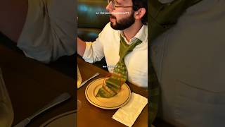 Download lagu This Restaurant Serves an Edible Tie! mp3