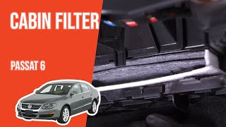 Youtube thumbnail of video "How to replace the cabin filter Passat 6 👃"