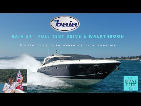 2001 Baia 54 - Full walkthrough & test drive with Dan Jones