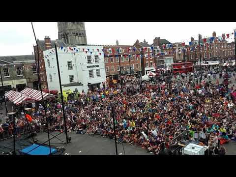 Newark Royal Market #EJC2019 European Juggling Convention
