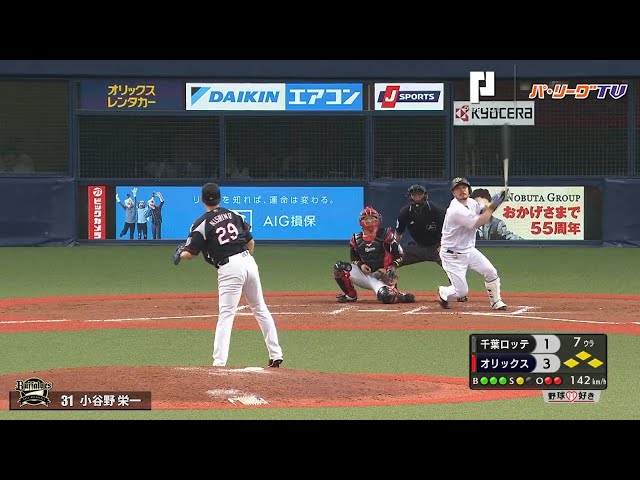 これぞベテラン!! 1スイングで決めたバファローズ・小谷野