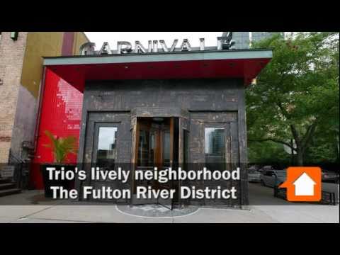 Ten duplex penthouses for rent at Trio