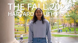 The Fall 2022 Harvard Youth Poll (in 3 Minutes!)